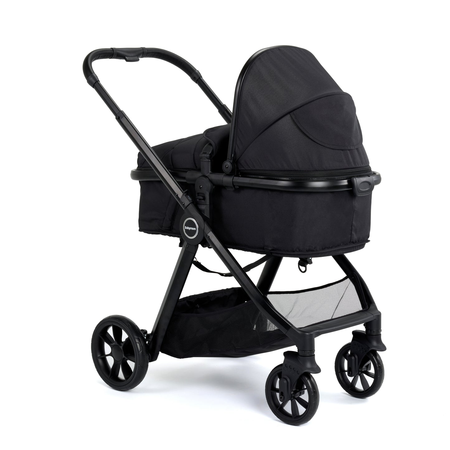 Babymore Mimi 2 in 1 Pram Pushchair - Black 2680354