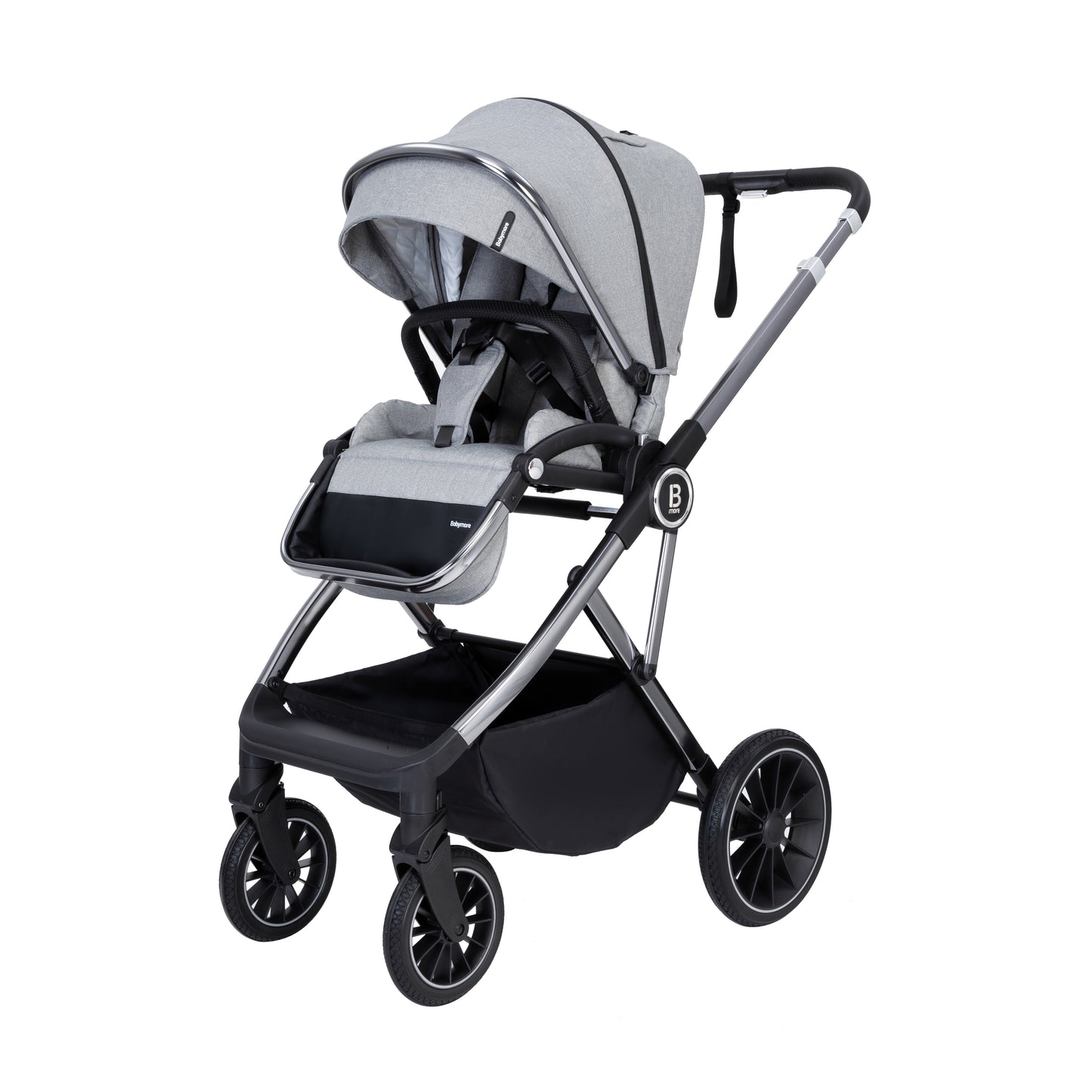 Babymore Chia Pram Pushchair - Pearl Grey 2680803