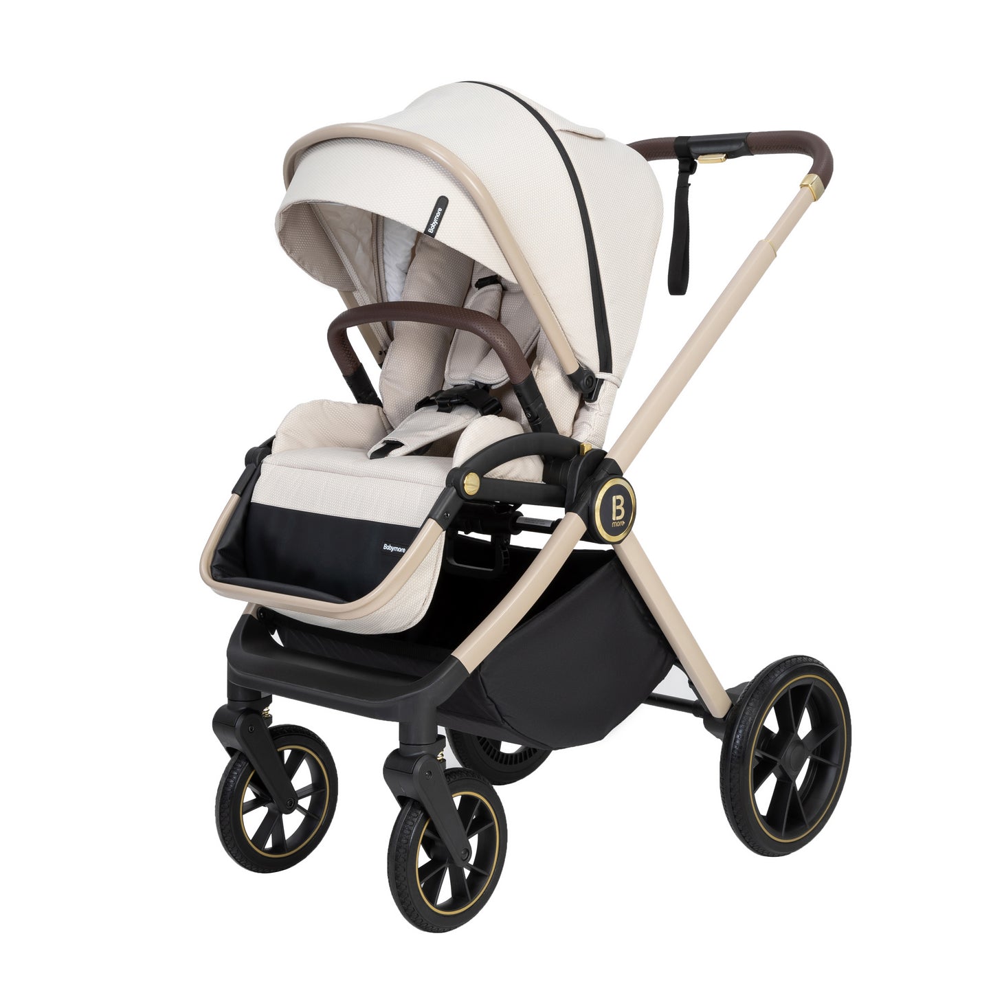 Babymore Kai Pram Pushchair - Sandstone 2680701