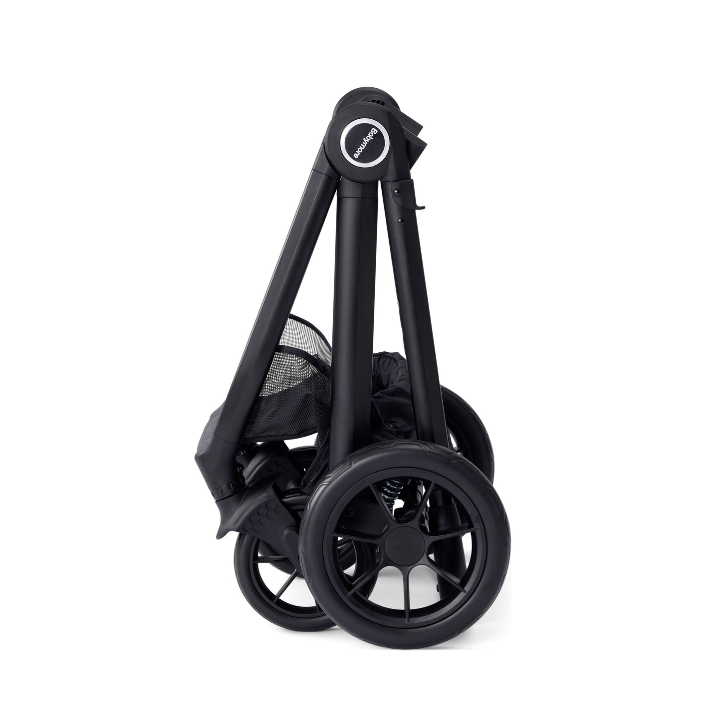 Babymore Memore V2 Pram Pushchair 11 Piece - Black 2680554-10