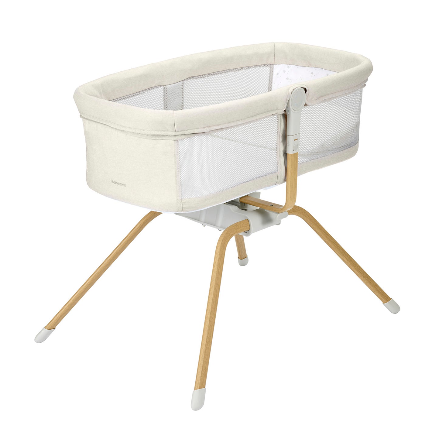 Babymore Air Motion Gliding Crib - Cream 2600001