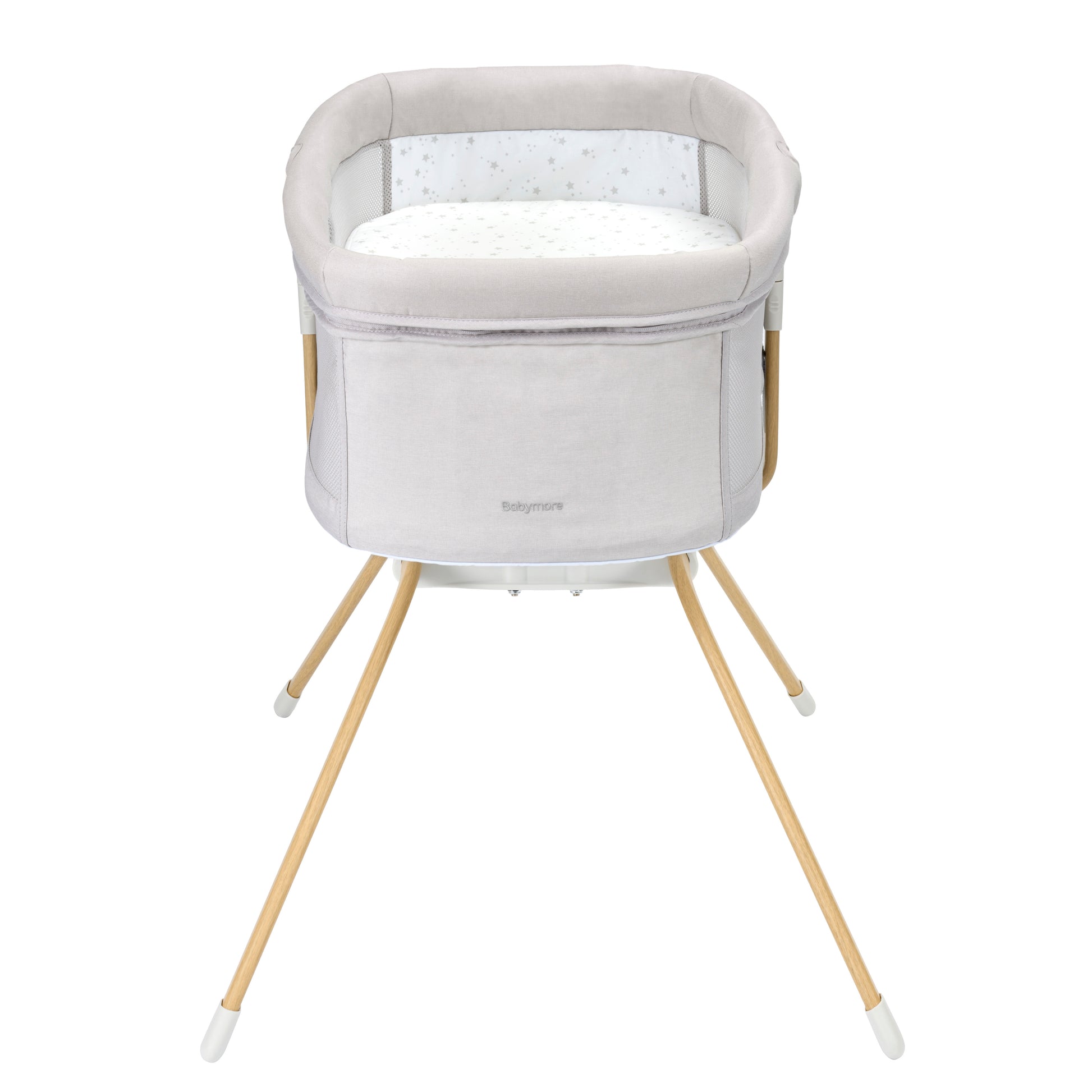 Babymore Air Motion Gliding Crib - Grey 2600002