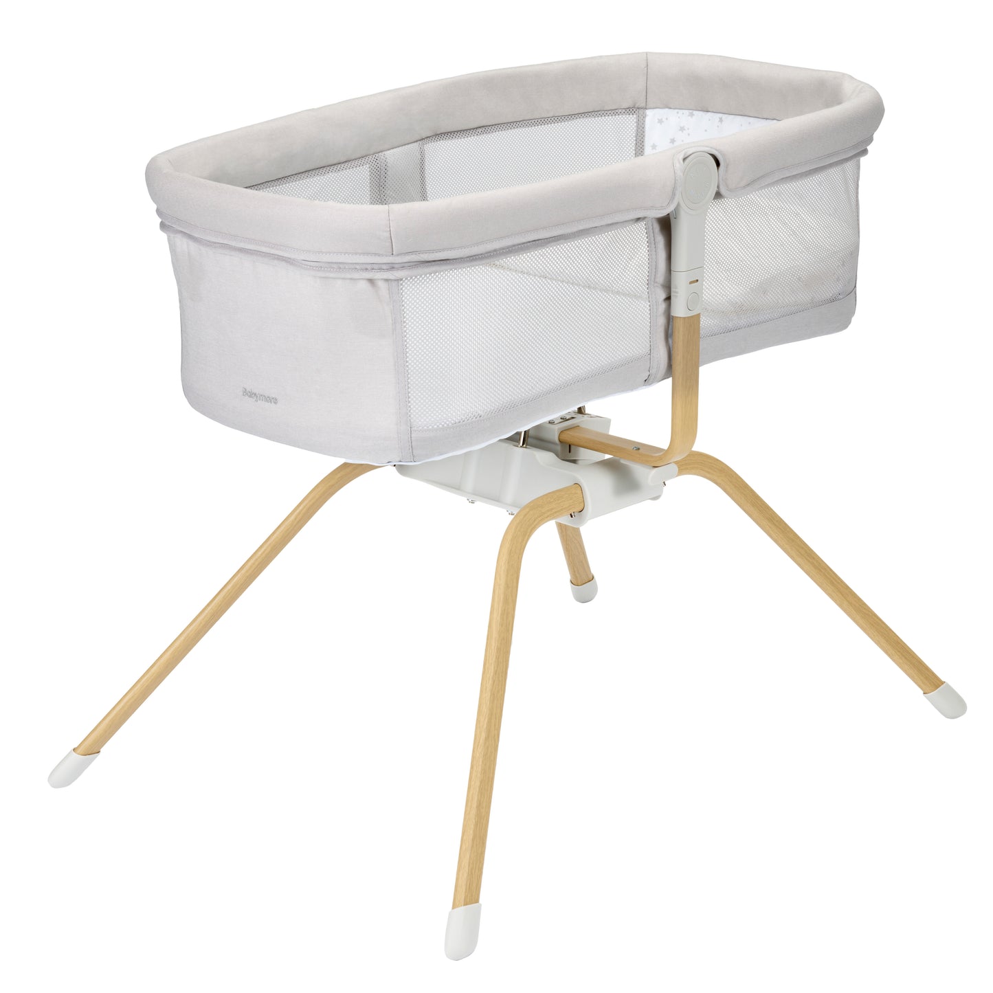 Babymore Air Motion Gliding Crib - Grey 2600002