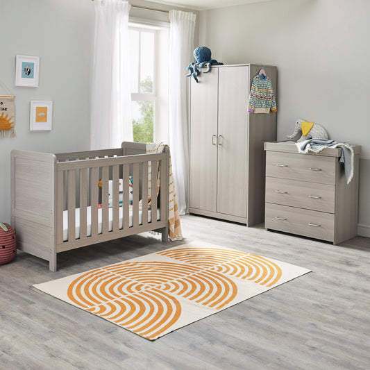 Babymore Caro Mini 3 Piece Room Set - Grey Wash 26CMGRS3