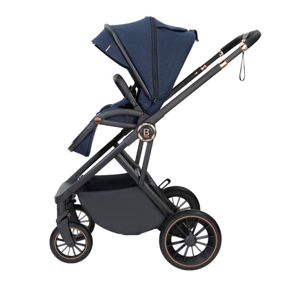 Babymore Chia Pram Pushchair - Midnight Blue 2680804