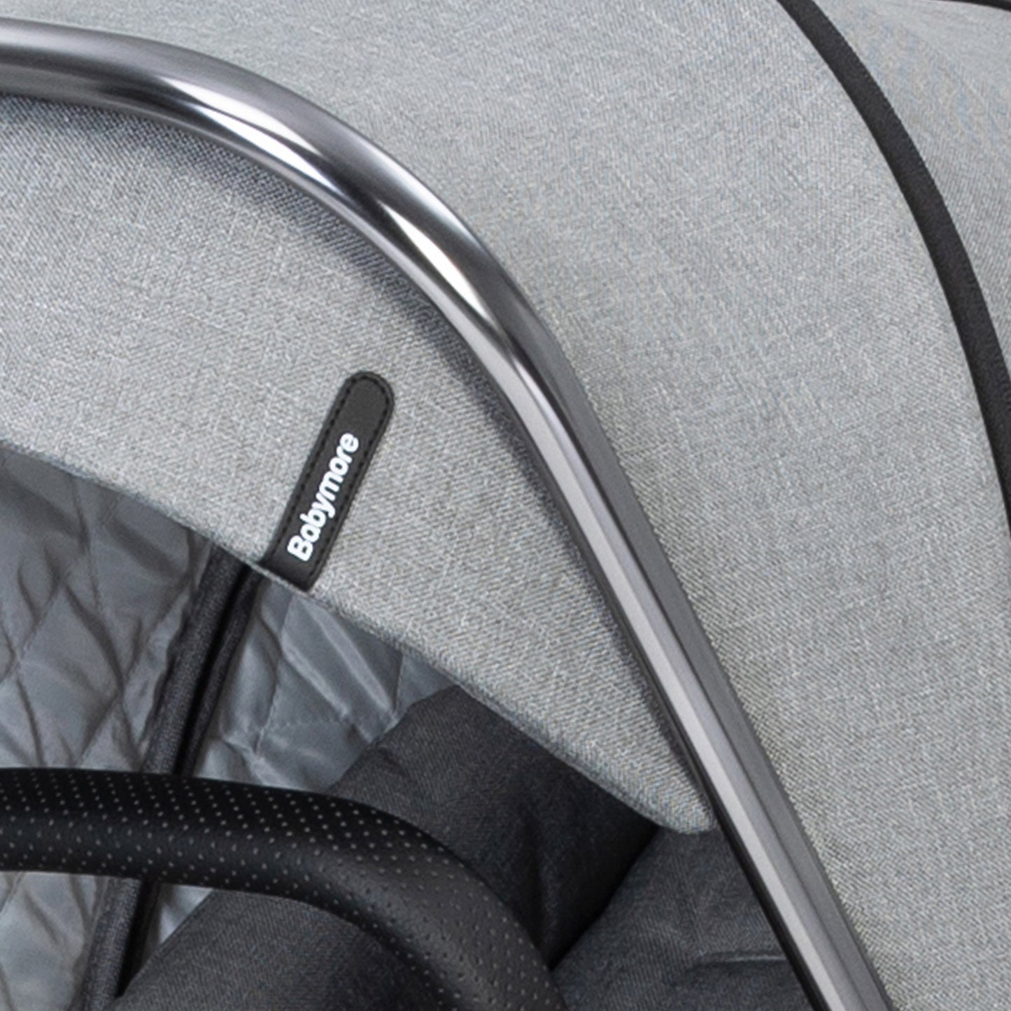 Babymore Chia Pram Pushchair - Pearl Grey 