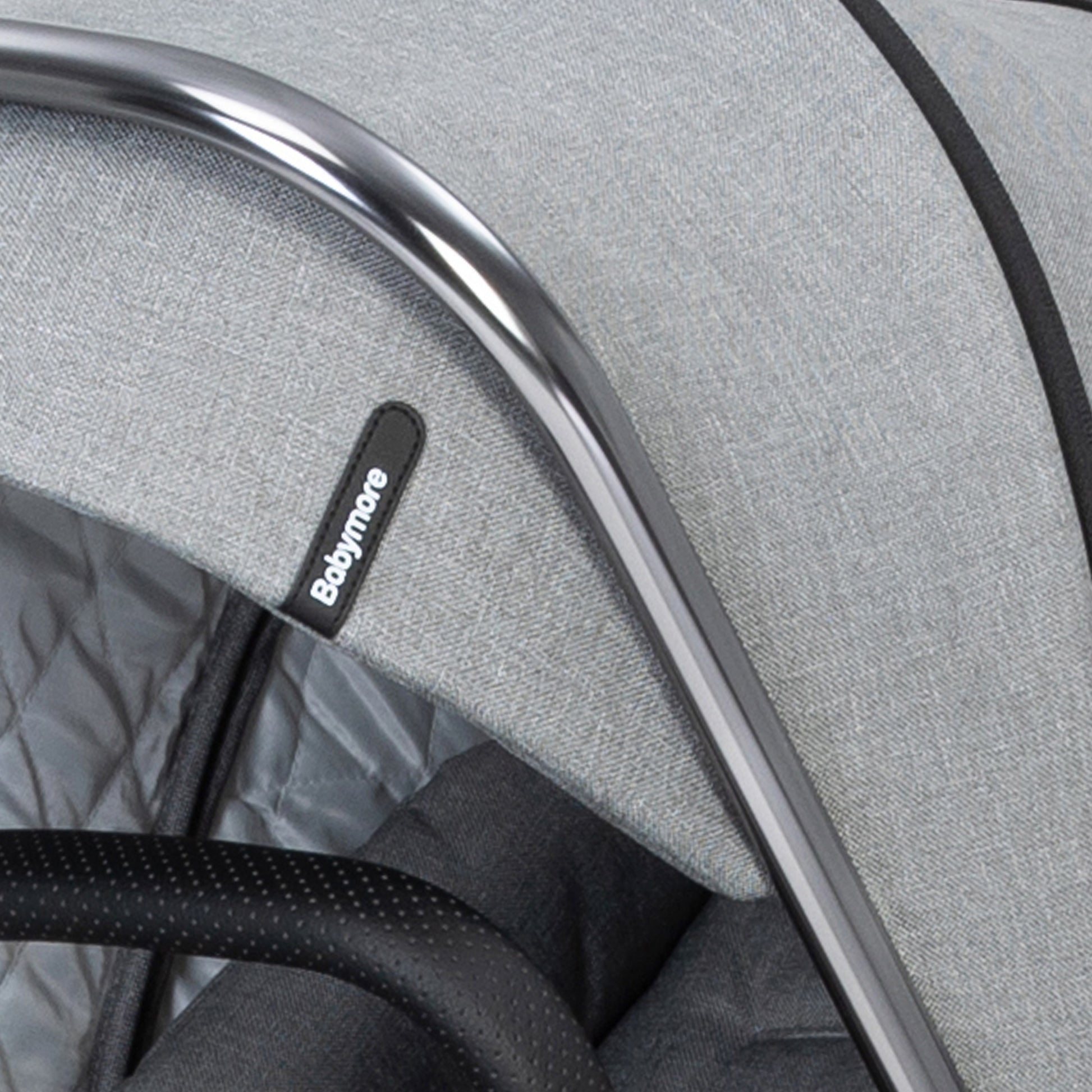 Babymore Chia Pram Pushchair - Pearl Grey 