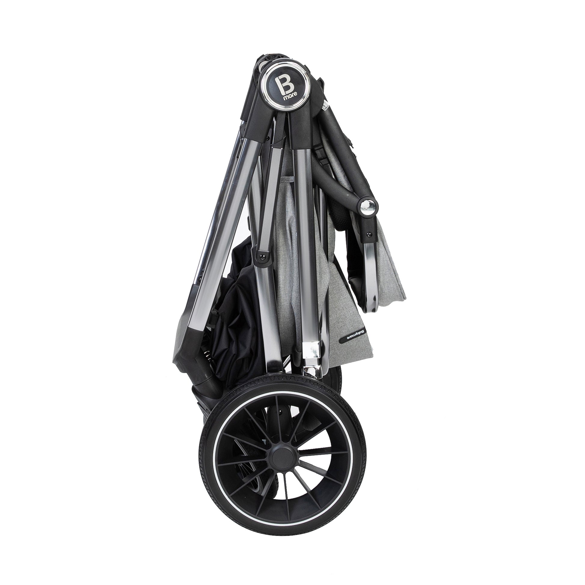 Babymore Chia Pram Pushchair - Pearl Grey 