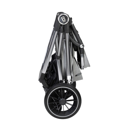 Babymore Chia Pram Pushchair - Pearl Grey 
