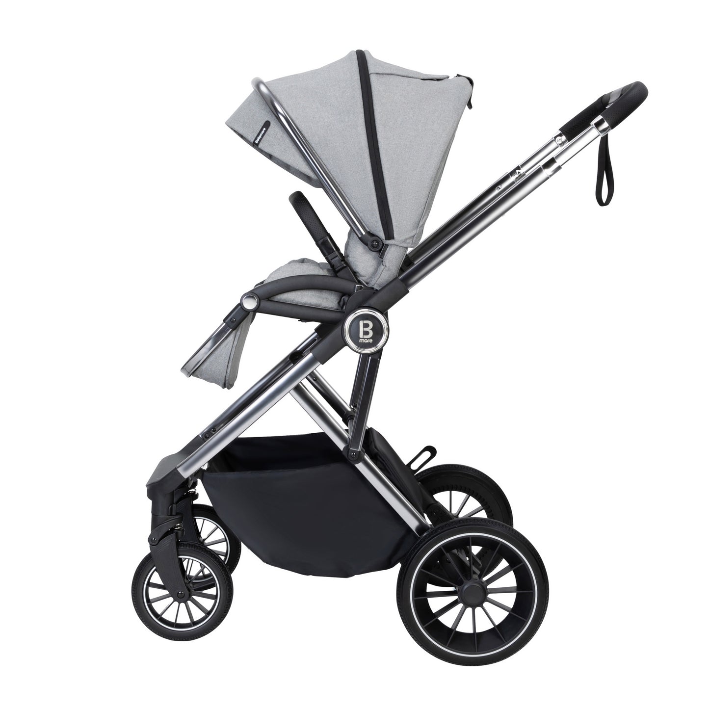 Babymore Chia Pram Pushchair - Pearl Grey 