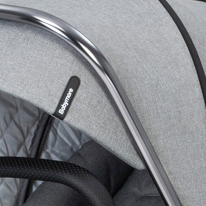 Babymore Chia Pram Pushchair - Pearl Grey 2680803