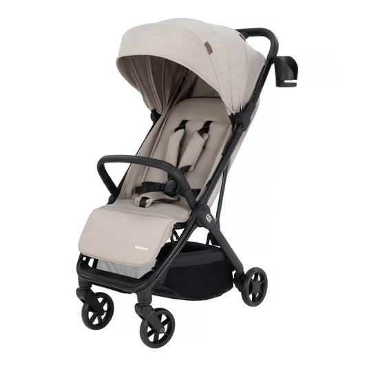 Babymore Compact Yara Stroller - Latte