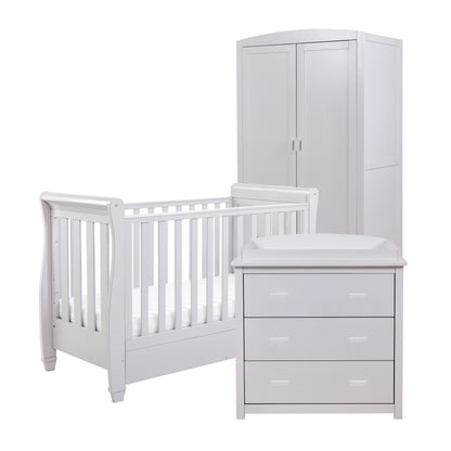 Babymore Eva 3 Piece Nursery Room Set - Grey 26EGRS3