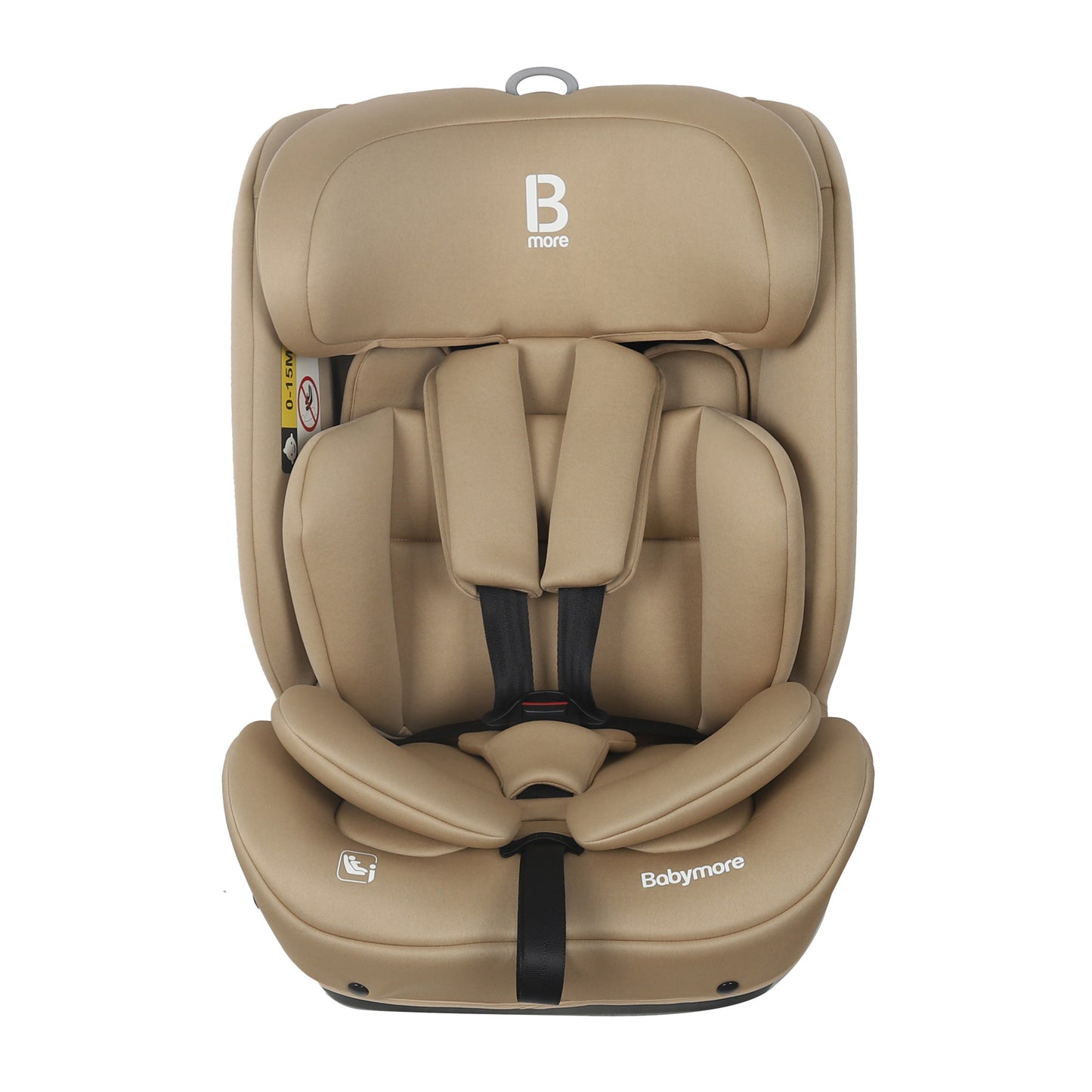 Babymore Hazel Car Seat i-Size 76-150cm 15 Months-12 Years – Biscotti 2690301