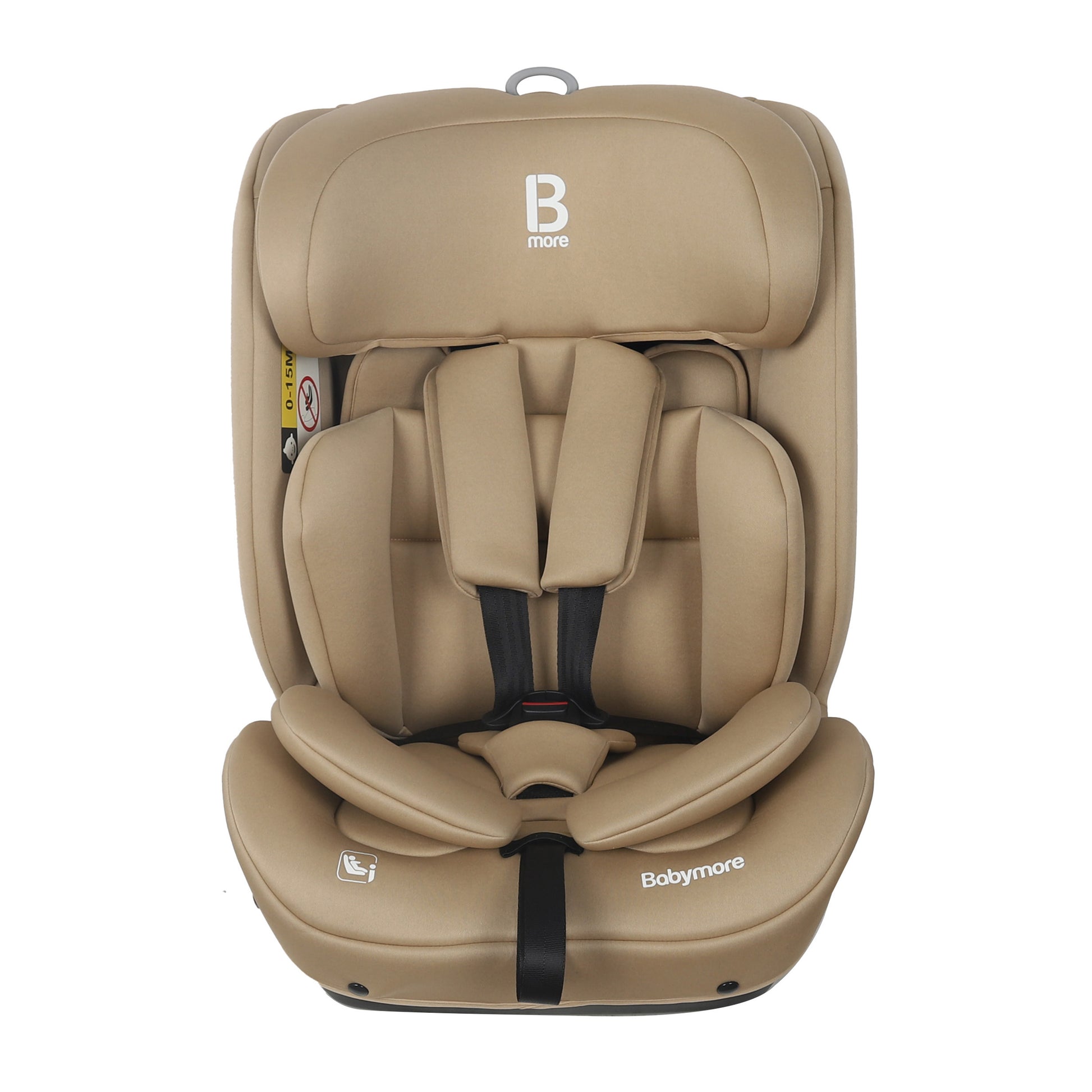 Babymore Hazel Car Seat i-Size 76-150cm 15 Months-12 Years – Biscotti 2690301