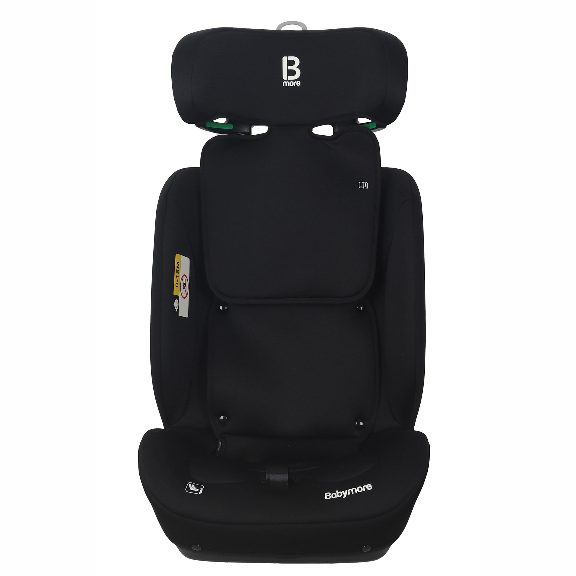 Babymore Hazel Car Seat i-Size 76-150cm 15 Months-12 Years – Black 2690304