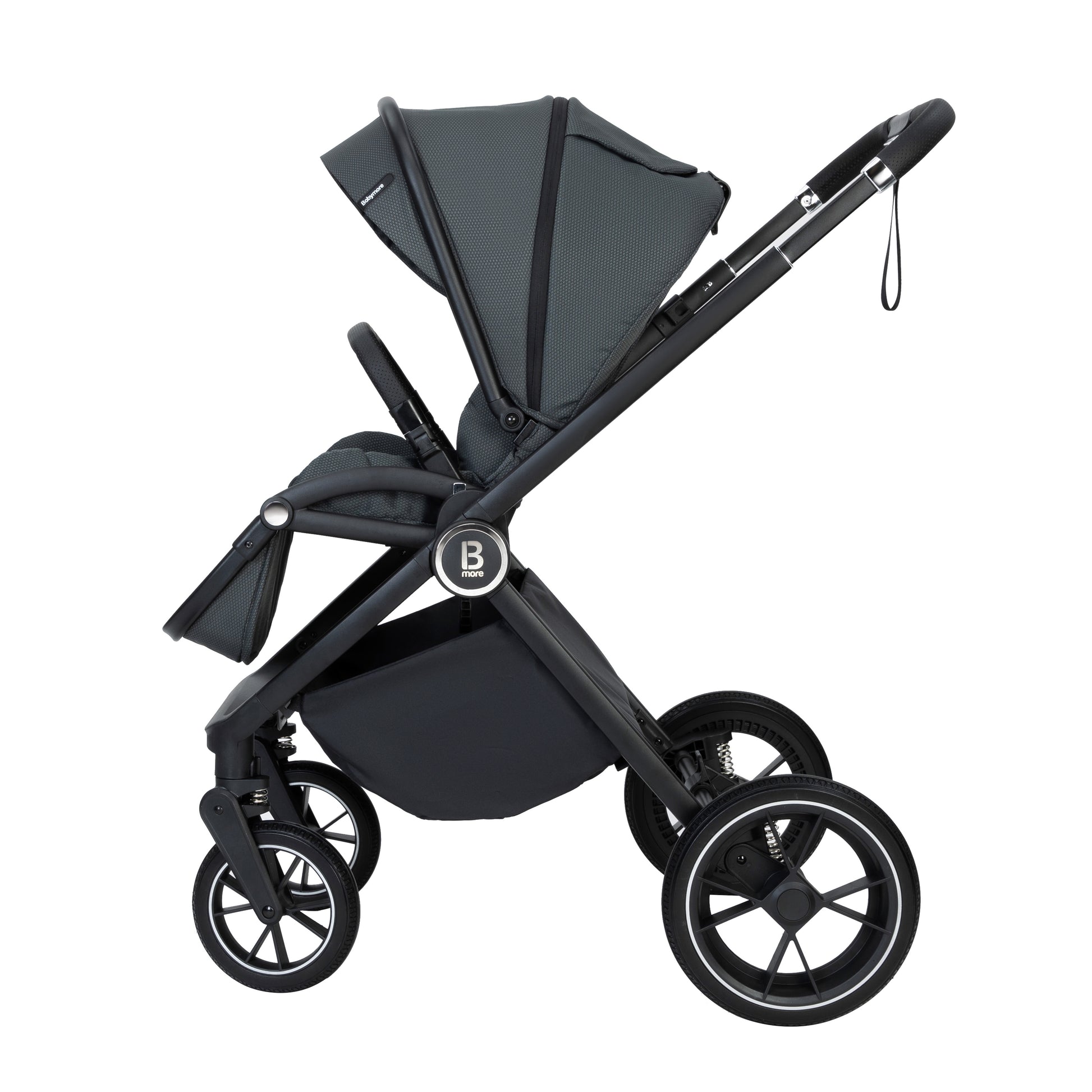 Babymore Kai Pram Pushchair - Forest Grey 2680704
