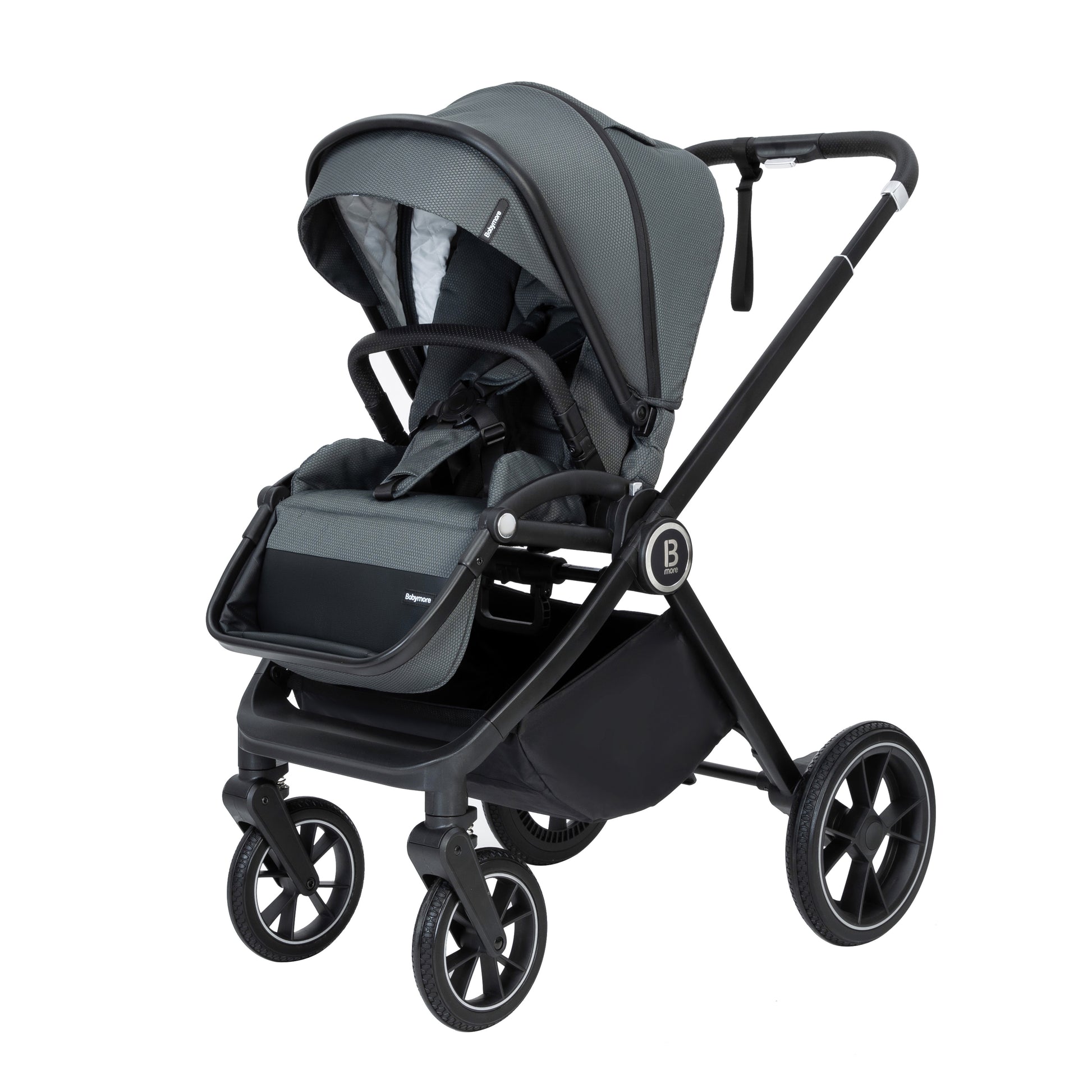 Babymore Kai Pram Pushchair - Forest Grey 2680704
