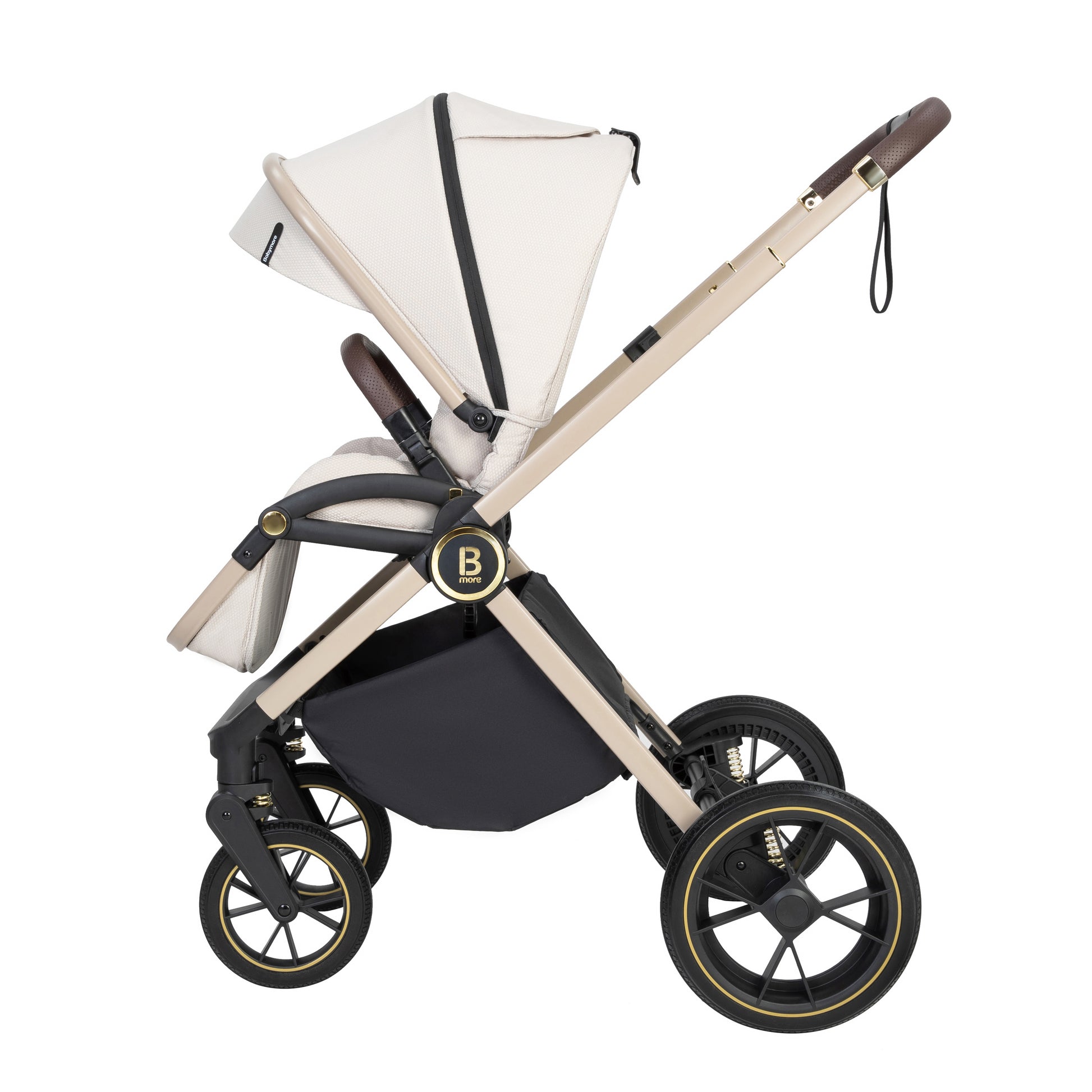 Babymore Kai Pram Pushchair - Sandstone 