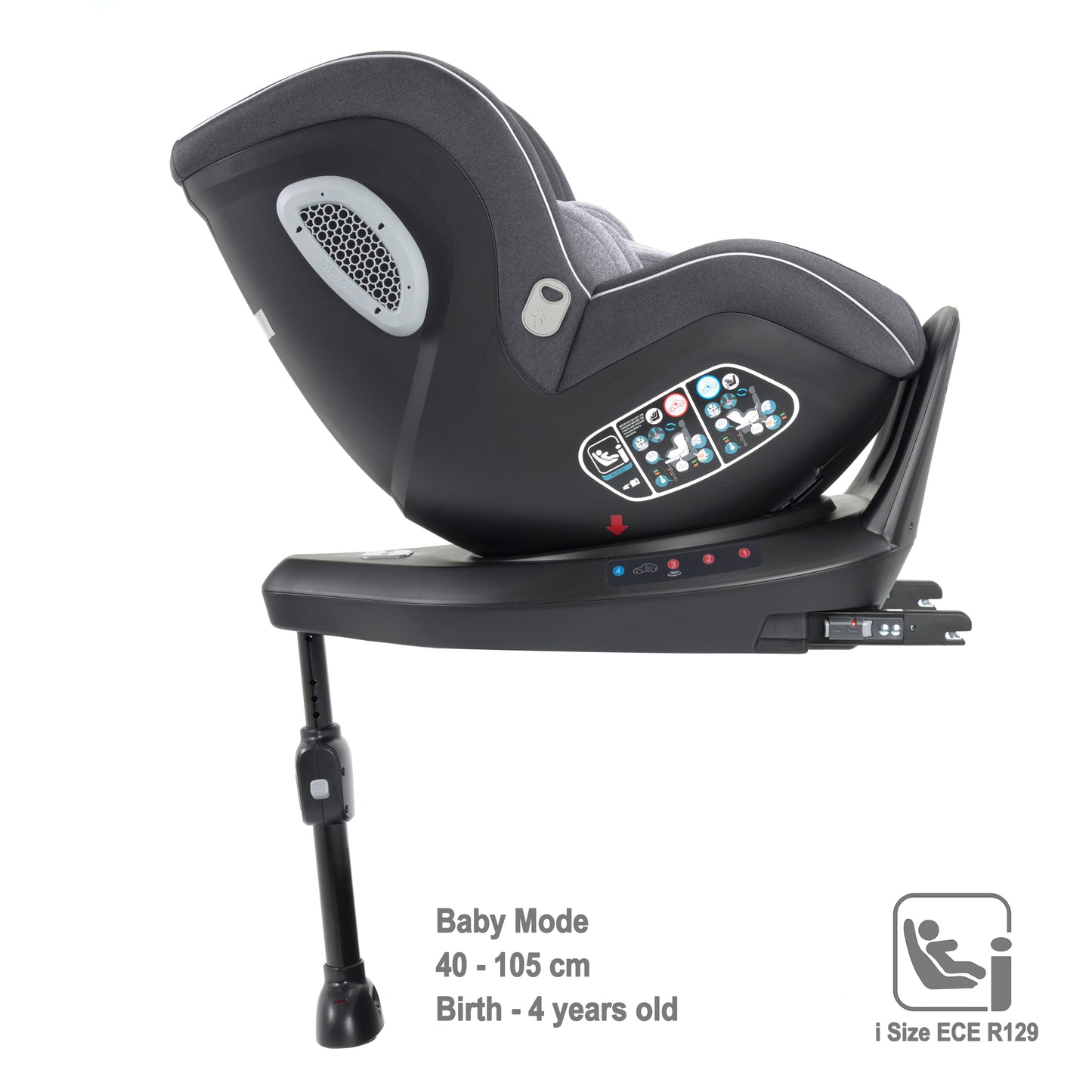 Babymore Kola 360° Rotating i-Size 40-105cm 0-4 years Car Seat 2690361