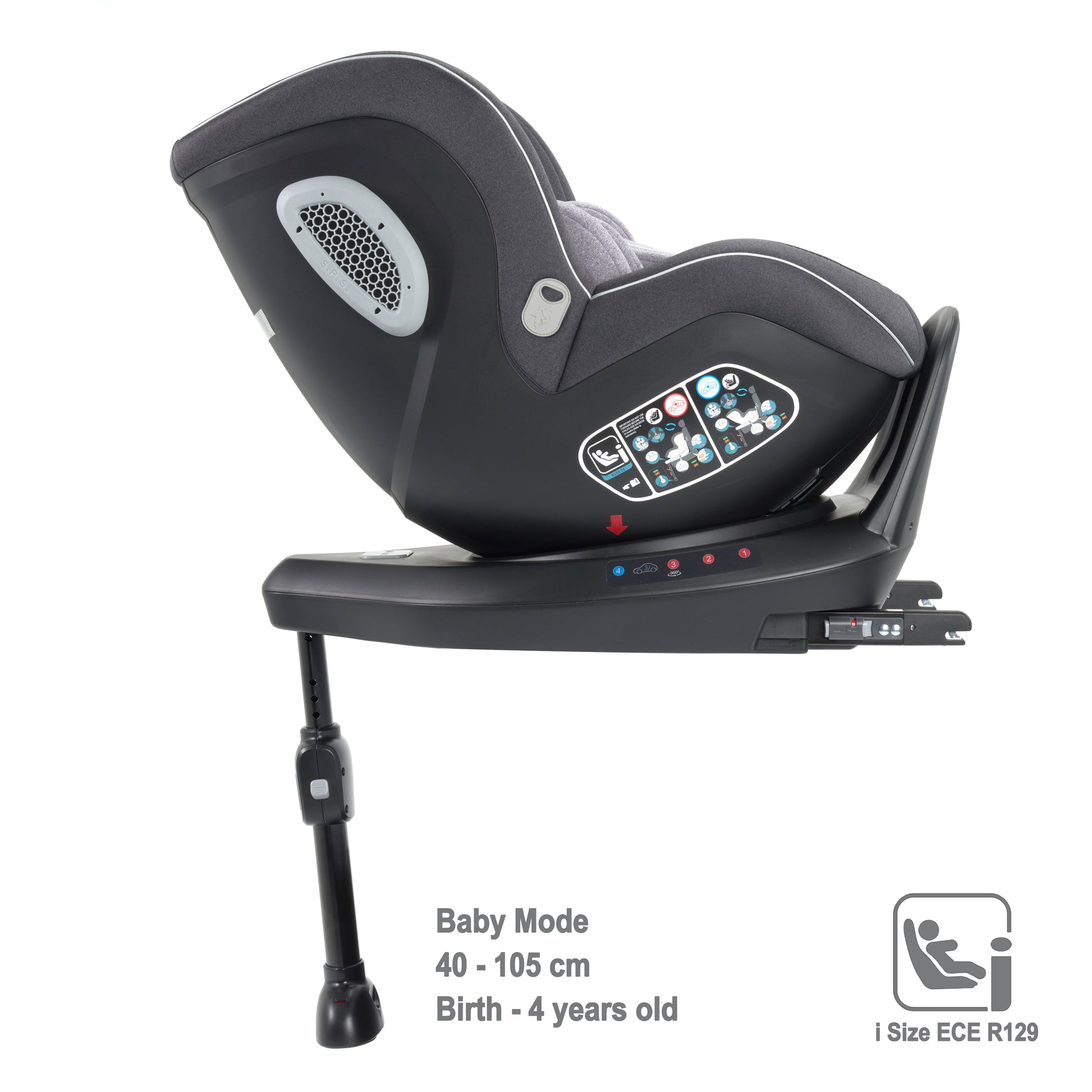 Babymore Kola 360° Rotating i-Size 40-105cm 0-4 years Car Seat 2690361