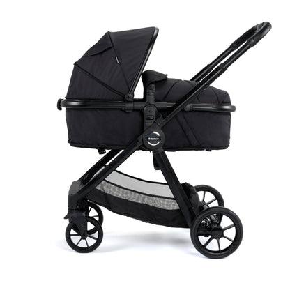 Babymore Mimi 2 in 1 Pram Pushchair - Black 2680354