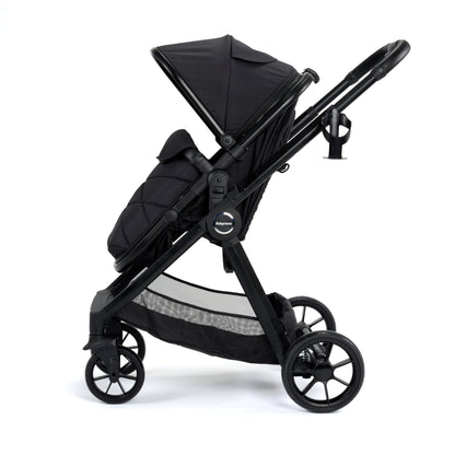 Babymore Mimi 2 in 1 Pram Pushchair - Black 2680354