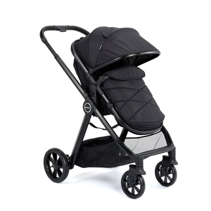 Babymore Mimi 2 in 1 Pram Pushchair - Black 2680354
