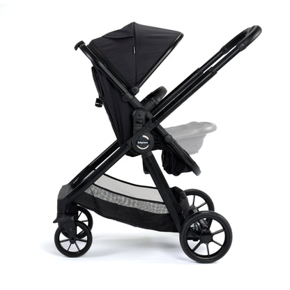 Babymore Mimi 2 in 1 Pram Pushchair - Black 2680354