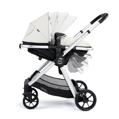 Babymore Mimi 2 in 1 Pram Pushchair - Silver 2680351