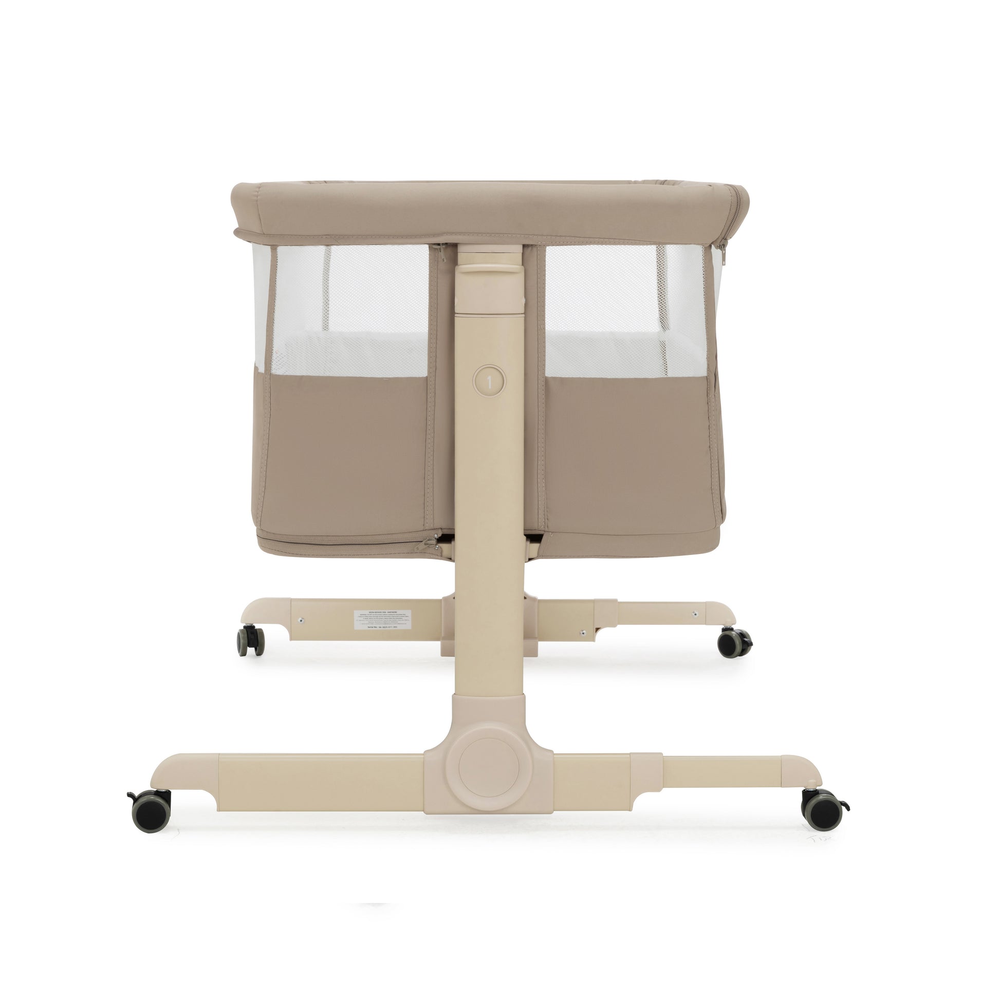 Babymore Neera Bedside Crib - Khaki.......