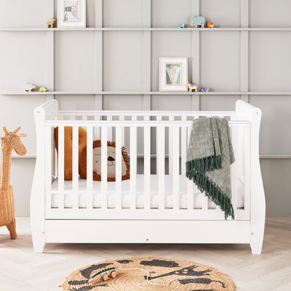 Babymore Stella 3 Piece Nursery Room Set - White 26SWRS3