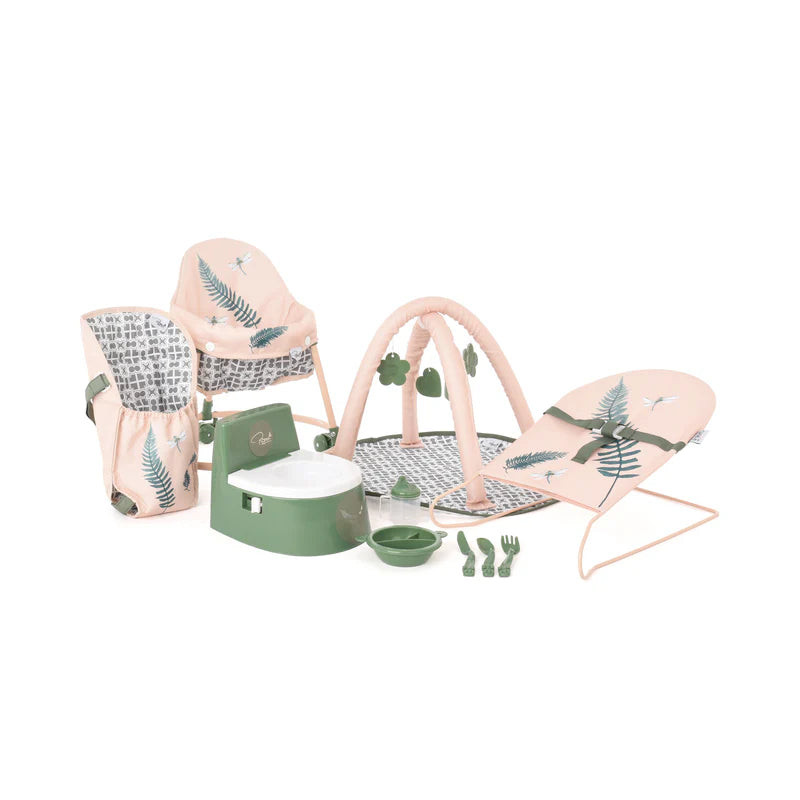 Black Friday - Roma RHS Single Dolls Pram Bundle - Fern