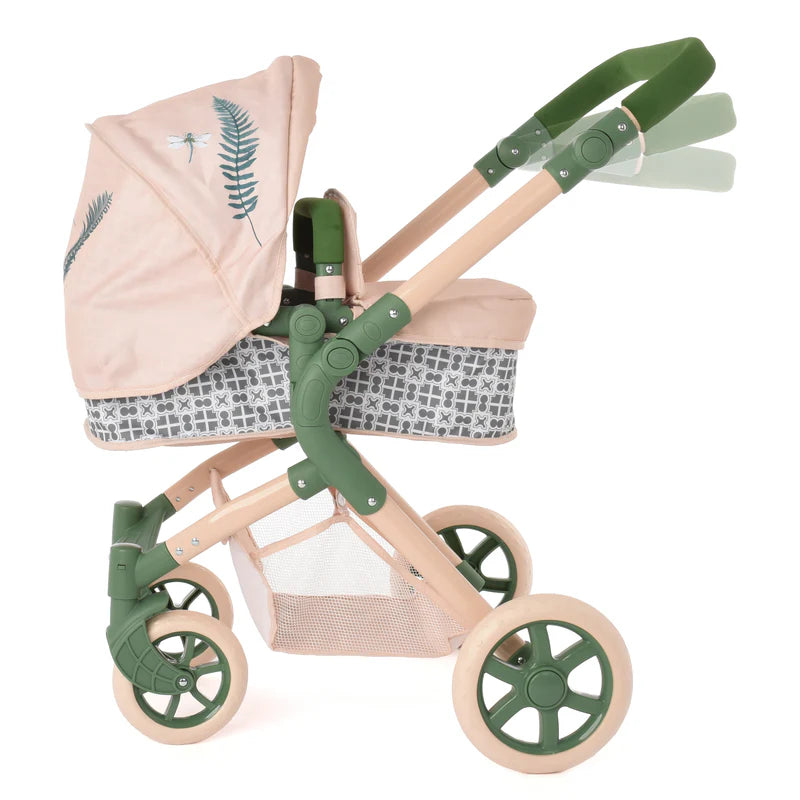 Black Friday - Roma RHS Single Dolls Pram Bundle - Fern