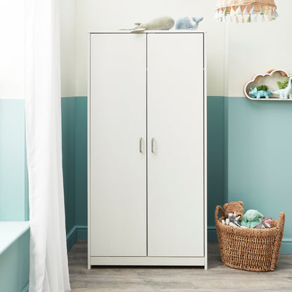 Babymore Caro Mini 3 Piece Room Set - White Wash 26CMWRS3