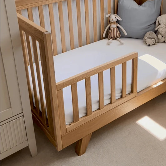 Clair de Lune Oak Cot Bed Toddler Extension Kit CL6609