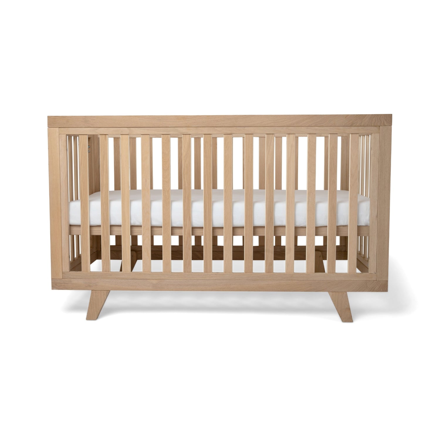 Clair de Lune Solid Oak Cot Bed Wood 