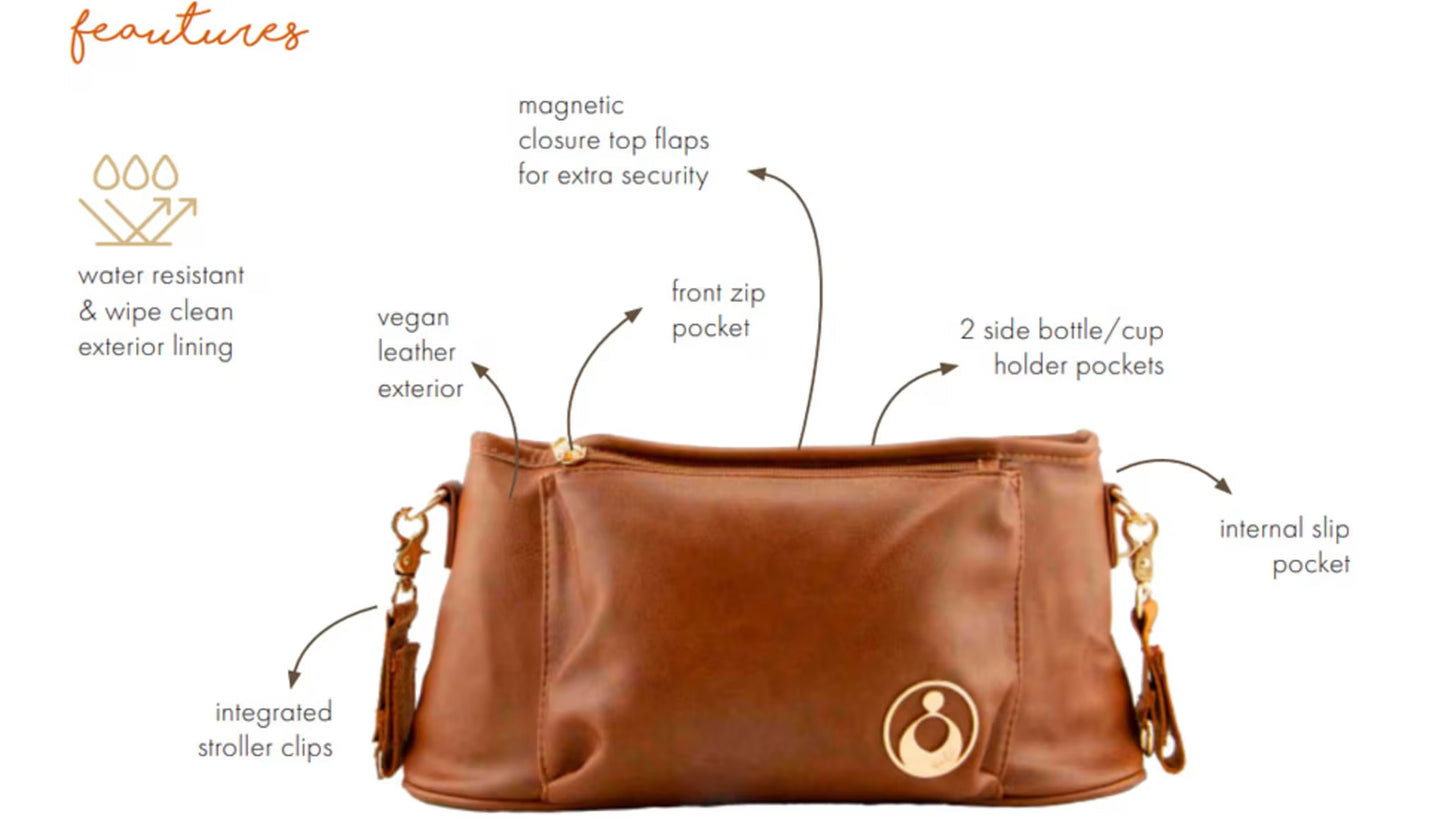 ISKOI TULLY STROLLER CADDY AMBER 119025