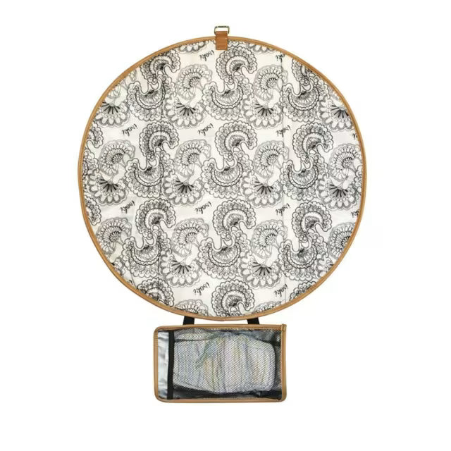 ISOKI ADELAIDE CHANGE MAT PURSE BLACK/TAN QLTD 117967