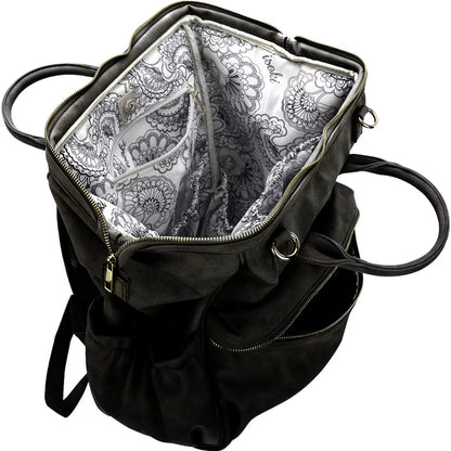 ISOKI BYRON BACKPACK BLACK PU/ONYX 119881