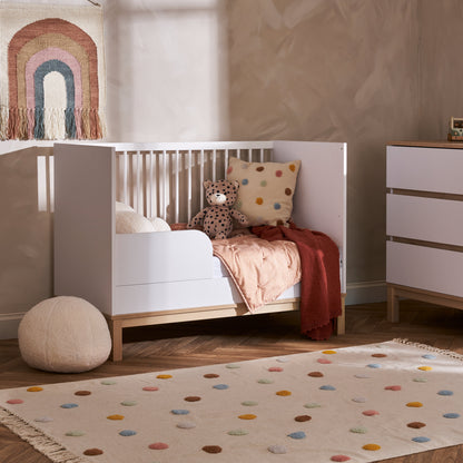 Obaby Astrid Mini Cot Bed - White 20OB3302