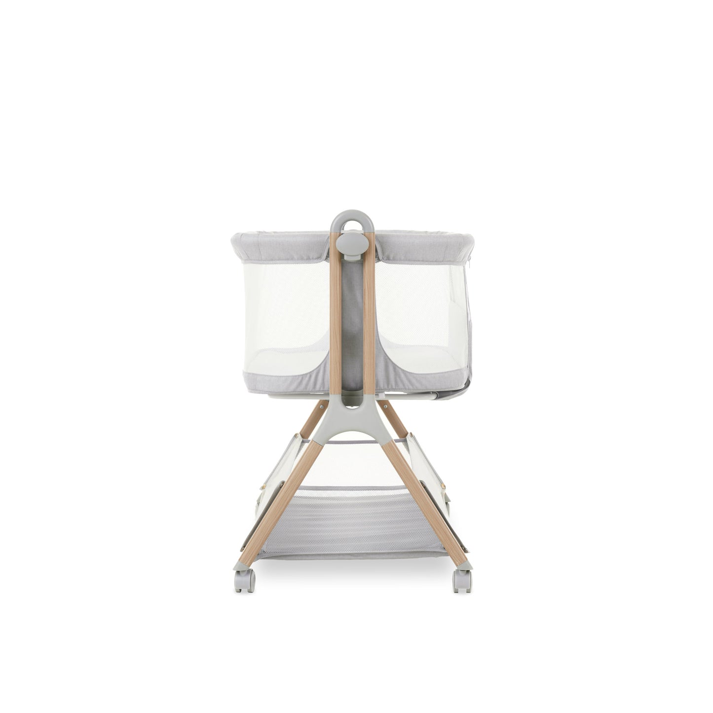 Obaby Cloud Bedside Crib - Grey 30OB2004