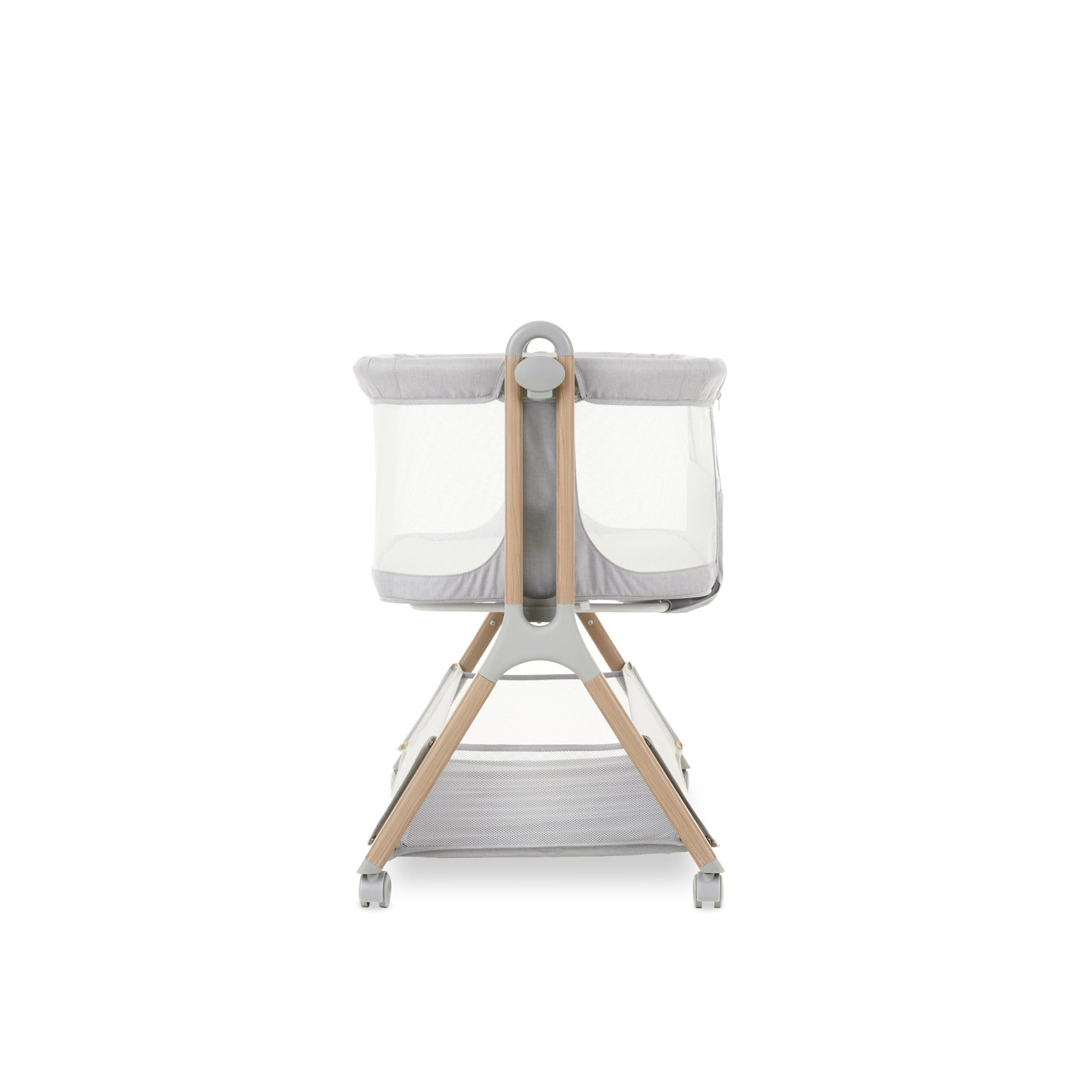 Obaby Cloud Bedside Crib - Grey 30OB2004