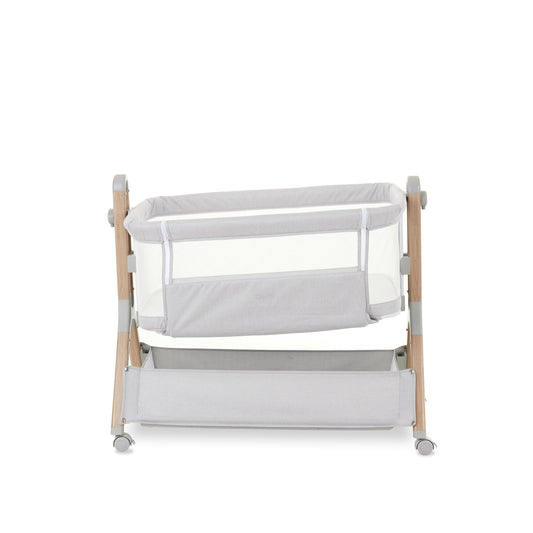 Obaby Cloud Bedside Crib - Grey 30OB2004