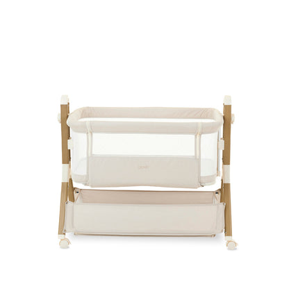 Obaby Cloud Bedside Crib - Oatmeal 30OB2002