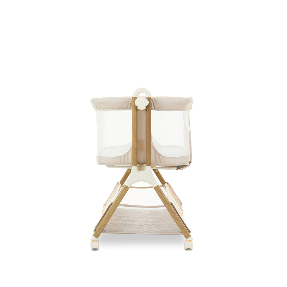 Obaby Cloud Bedside Crib - Oatmeal 30OB2002