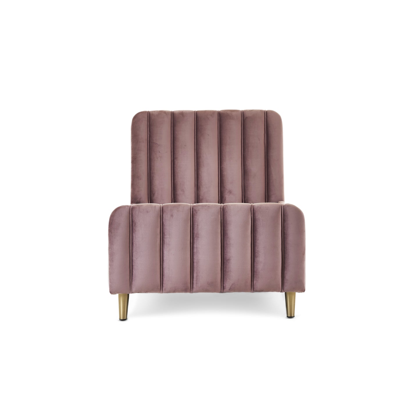 Obaby Gatsby Velvet Toddler Bed - Pink 15OB3113