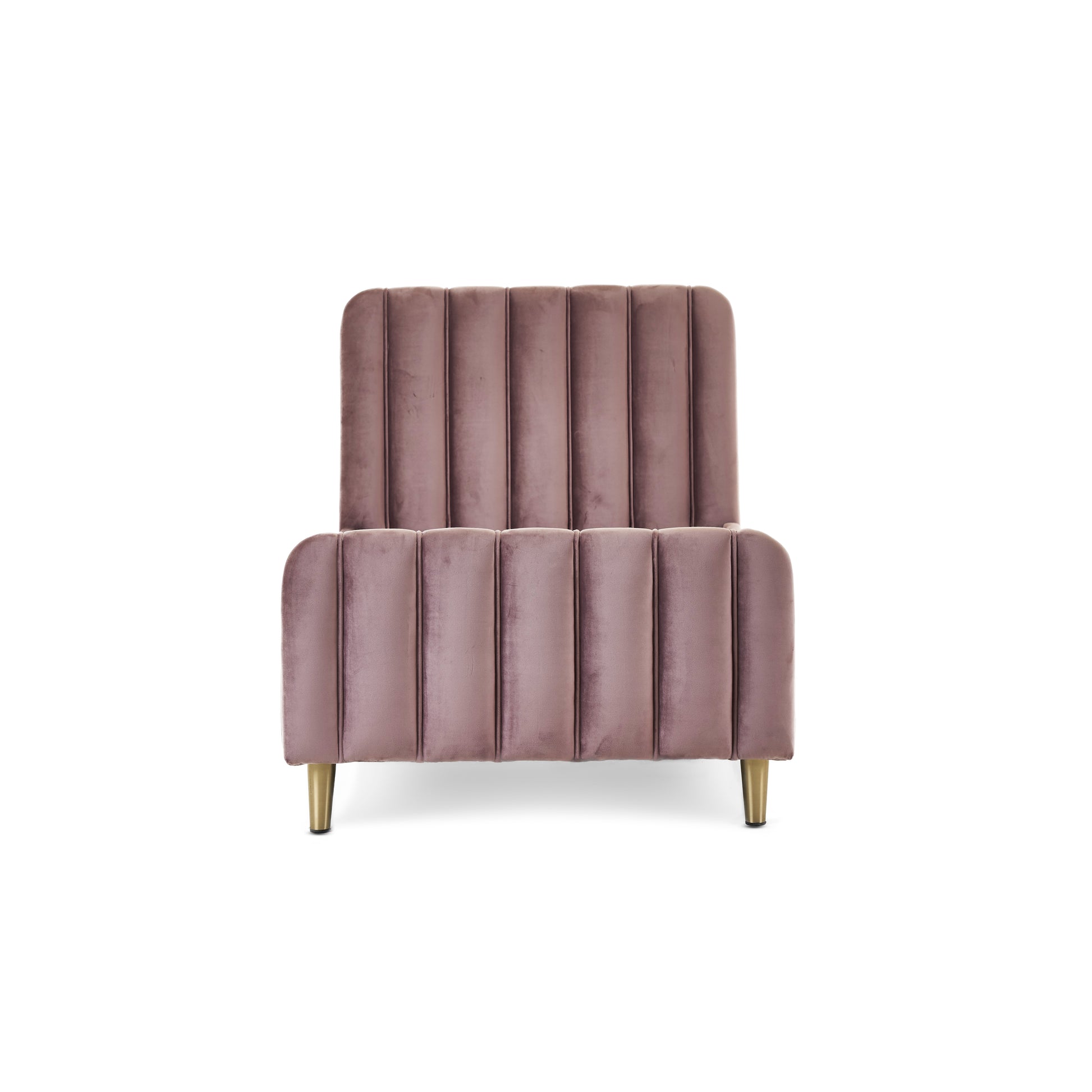 Obaby Gatsby Velvet Toddler Bed - Pink 15OB3113