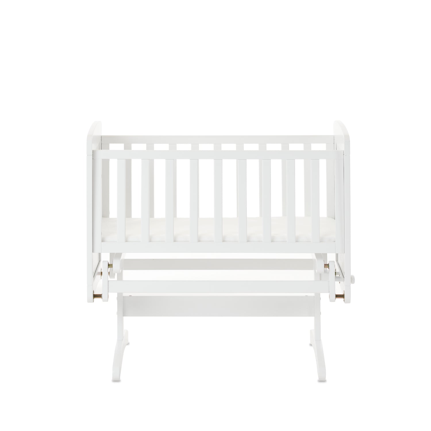 Obaby Gliding Crib and Mattress - White 22OB0202MA1