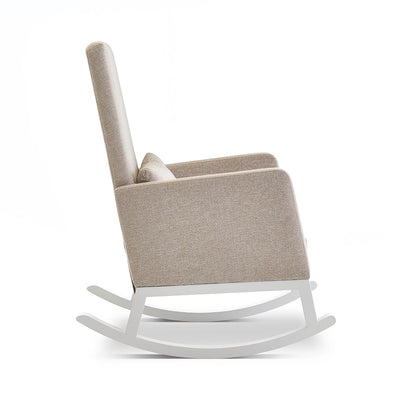 Obaby High Back Rocking Chair  - Oatmeal 22OB2403